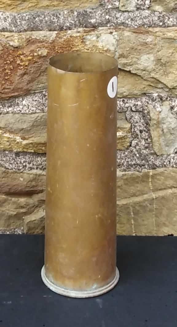 British 18 Pounder Brass Shell Case 1
